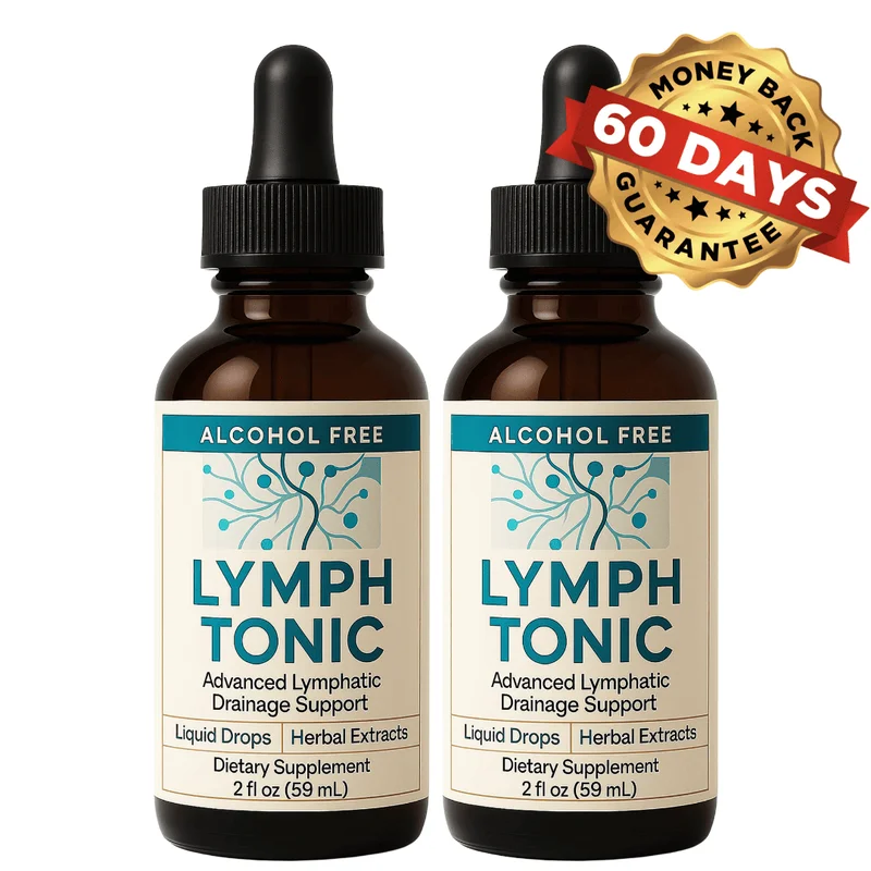 Lymph Tonic Natural Longevity & Vitality Formula — 2 Bottle / 60 Day Pack
