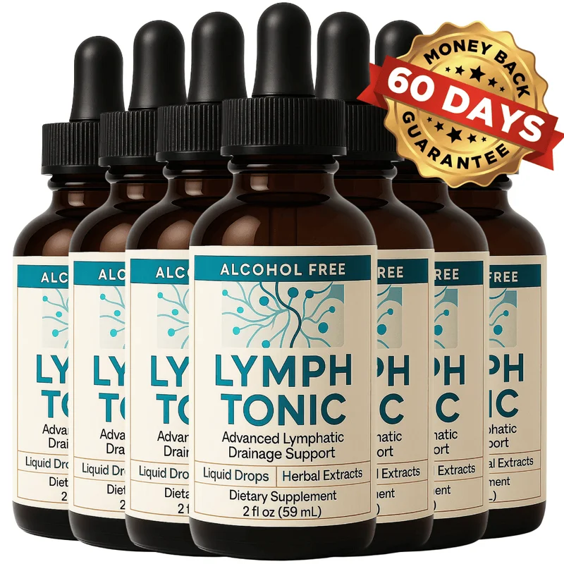 Lymph Tonic Natural Longevity & Vitality Formula — 6 Bottle / 180 Day Pack
