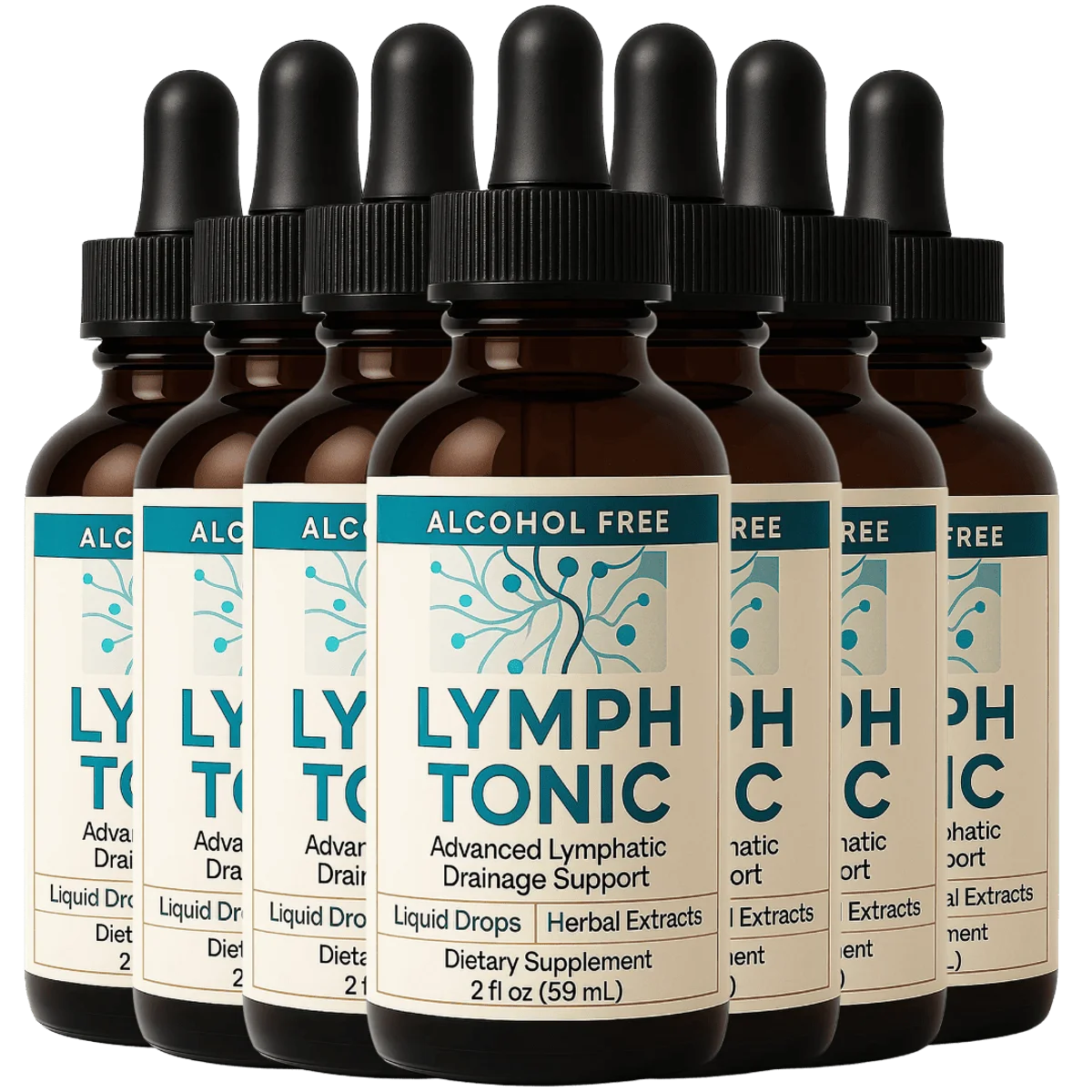 Lymph Tonic Natural Longevity & Vitality Formula — Front Label